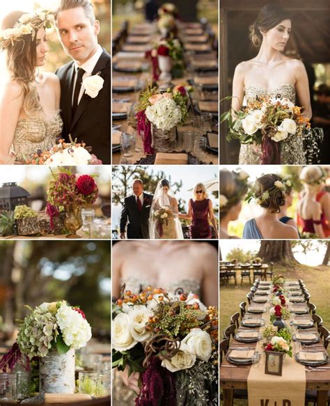 9 Gorgeous Wedding Color Palettes For Autumn