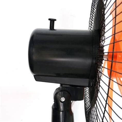 Tnt 831 16 Inch Black And Orange Electric Stand Fan From Mahir London Uk
