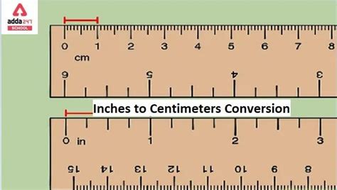 How Many Centimeters Is An Inch Inches To Cm Conversion Centimeters