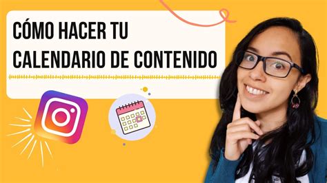 📅cÓmo Hacer Un Calendario De Contenido Para Redes Sociales Ejemplo