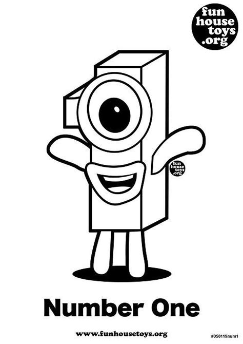 Numberblocks Coloring Pages Pdf Get Ready For Some Coloring Fun With