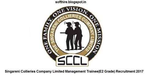 Singareni Collieries Company Limited Management Trainee(E2 Grade ...