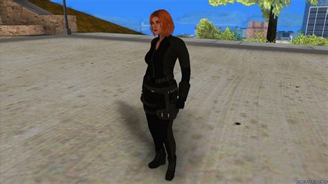 Download Black Widow Scarlett Johansson For Gta San Andreas