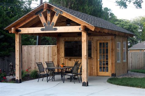 Marvelous Outdoor Pavilion Ideas To Inspire You Pergola Shed With