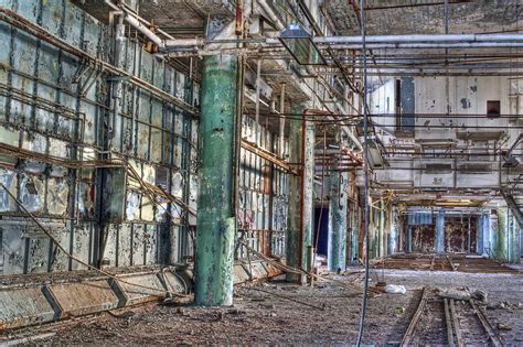 Abandoned Factory Detroit Photograph By Cindy Lindow Pixels