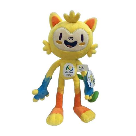 2016 Brazil Rio Olympic Plush Doll Mascot Vinicius Toy Cute Collectible