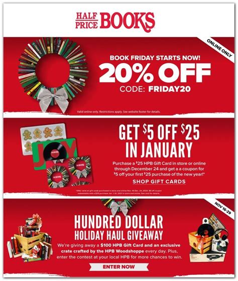 Half Price Books Black Friday 2021 Ad And Deals