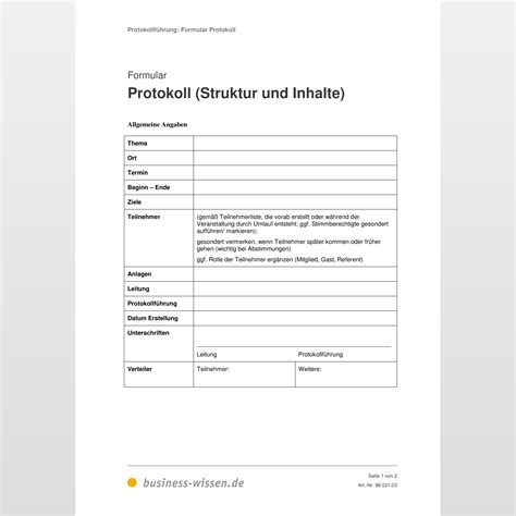 Protokoll vorlage kostenlos für word und pdf. Verlauf Und Ergebnis Protokoll Schreiben - Searchcareer