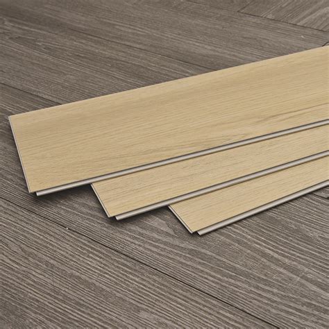 Unilin Click System Herringbone Spc Vinyl Plank Floor Easy Maintenance