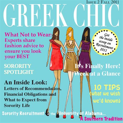 University of Alabama Greek Chic 2011 by Alabama Panhellenic