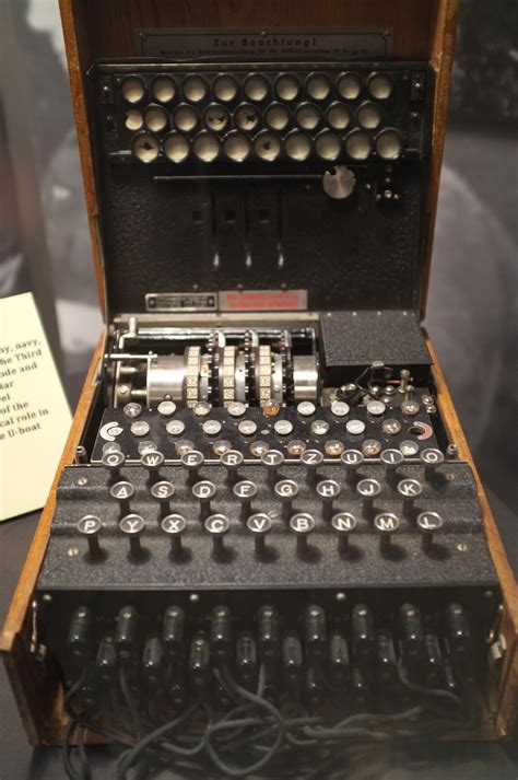 Vintage Technology Obsessions Enigma Machine And Other Ike Museum