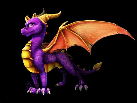 Download Spyro Character Video Game Spyro The Dragon Wallpaper By