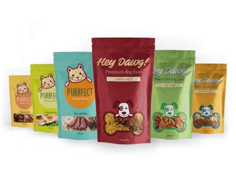 Custom Pet Treat Bags And Pouches Quick Turnaround Low Minimums