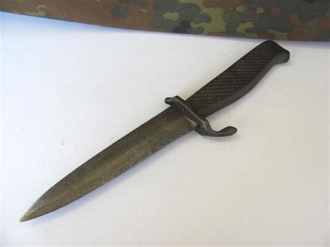 Sold Price Wwi Ww2 Original German Trench Boot Knife With Metal Handle