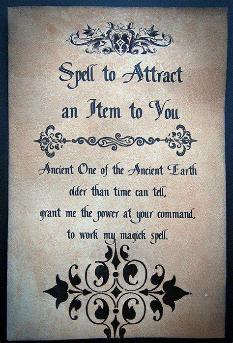 Good For Lost Things Spells Witchcraft Wiccan Spell Book Spell Book