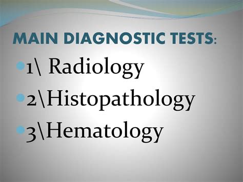 Ppt Diagnostic Tests Powerpoint Presentation Free Download Id5699941