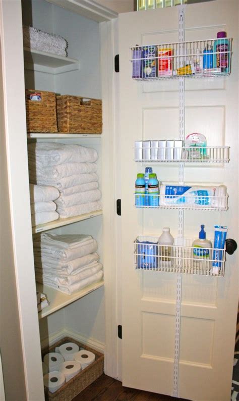 Most of you ladies know that we don't just have one or two products in the bathroom closet, there's a mountain of. Linen closet organizing project--the after | Organizing ...