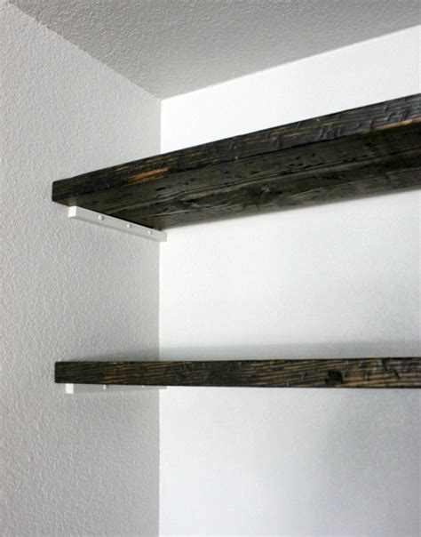 The shelf desk brackets were the solution i had been looking for. Diy Floating Shelf Brackets (16 Image) | Wall Shelves