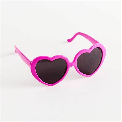 Hot Pink Heart Sunglasses Ts Paper Source Heart Sunglasses Pink Heart Sunglasses T