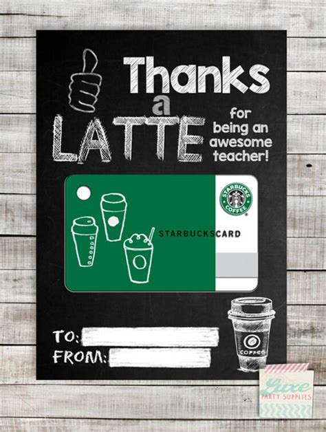 Instant Download Printable Teacher Thanks A By Luxepartysupply