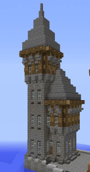 Minecraft houses blueprints minecraft plans minecraft house designs minecraft survival. Medieval Harbour Tower - Blueprints for MineCraft Houses ...