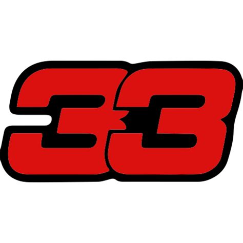 Sticker F1 Max Verstappen Numéro 33 Rouge Refd19045 Mpa Déco