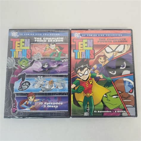 Teen Titans The Complete Third And Fourth Seasons Dvds 12015