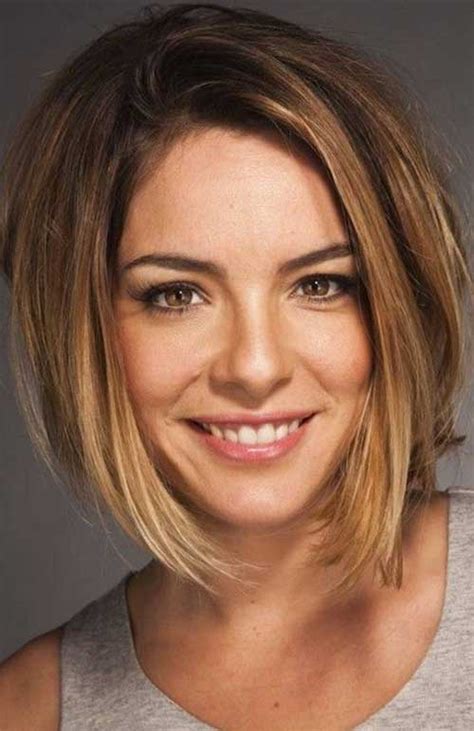 A layered brown medium length hairstyle for thick hair having a lob is a nice style that complements the hair density. 10 Short Haircuts for Straight Thick Hair | Short ...