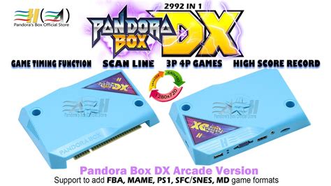 2021 New Pandora Box Dx 3000 In 1 Arcade Jamma Board Hdmi Vga Cga Crt