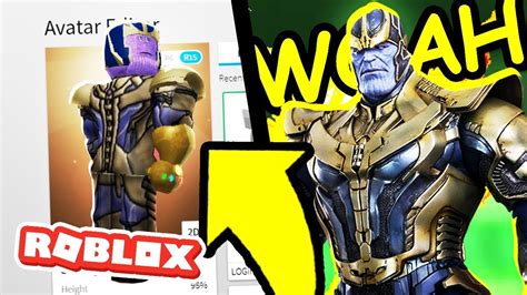 Roblox Thanos Outfit Roblox Free D