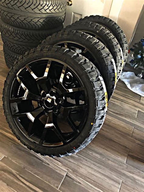 24 Inch Rims On 33” Off Road Tires For Sale In Los Angeles Ca Offerup