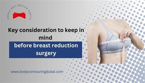 Key Consideration To Keep In Mind Before Breast Reduction Surgery