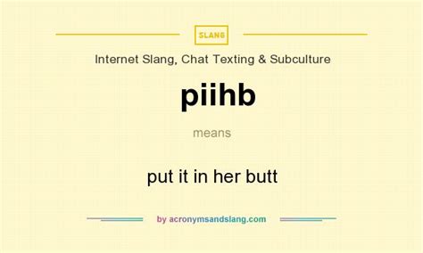 What Does Piihb Mean Definition Of Piihb Piihb Stands