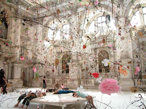 In Love With This Installation Called Falling Garden By Swiss Artist