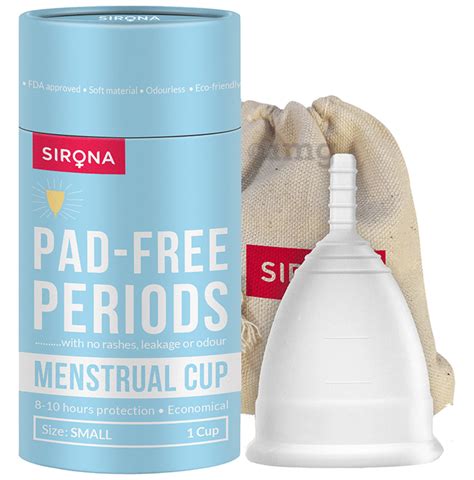 Sirona Reusable Menstrual Cup For Women Small Buy Packet Of 1 Cup At