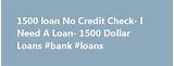 Need 1000 Loan No Credit Check Pictures