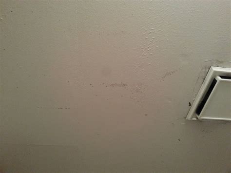 There is not a vent in… bathroom - Mold on Ceiling on Flat Paint - Home ...