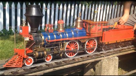 5 Inch Gauge American 4 4 0 Washington Live Steam Model Locomotive