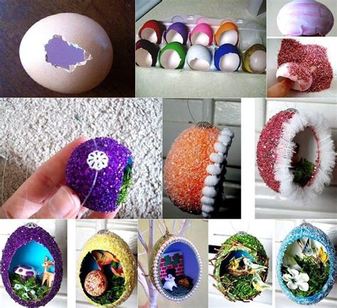 Diy Easter Home Craft Creative Egg Shell Carvings Find