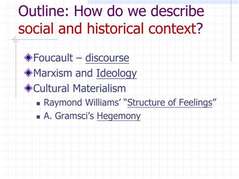 Ppt Literature And History 3 From Text To Socio Historical