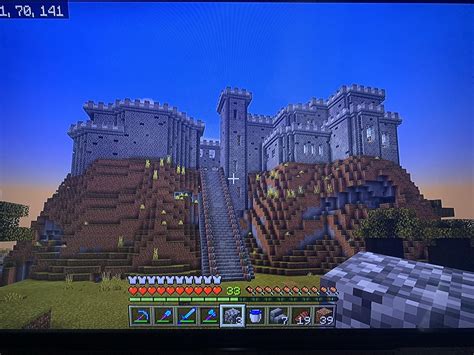 After 5 Months Ive Finally Finished My Survival Castle Rminecraft