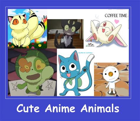 Cute Anime Animals By Jelaa7 On Deviantart