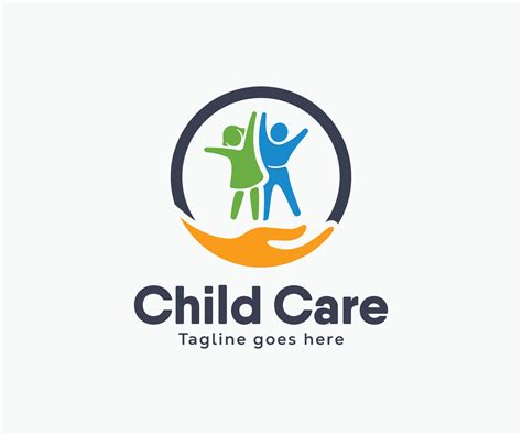 Child Care Logo Design Kids Care Logo Design Template 21480264 Vector
