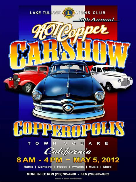 Car Show Hot Copper Copperopolis California May 5 Car Show