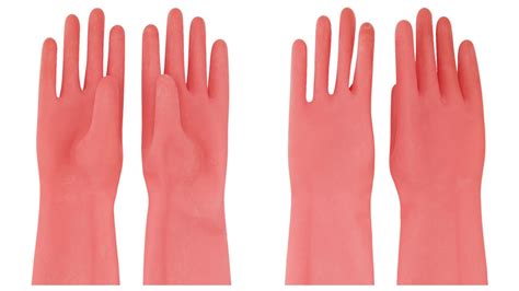 Pink Rubber Gloves From Calvin Klein Are Selling For 390 And Theyre