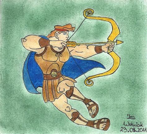 Hercules With Bow By Izabunny On Deviantart