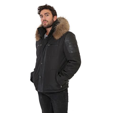 Football homme adidas parka noire homme adidas condivo16. Parka Noir avec Fourrure Homme Oakwood