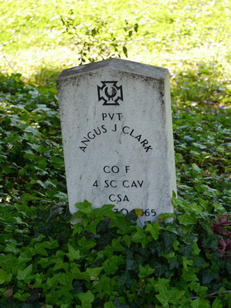 Angus J Clark Unknown 1865 Find A Grave Memorial Confederate