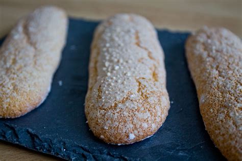 They a little crisp to bite in and soft and airy inside. Recipe: Ladyfingers (Savoiardi/Biscuits cuillère) - Road ...