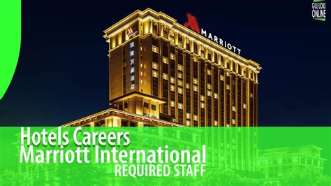 Marriott International Jobs